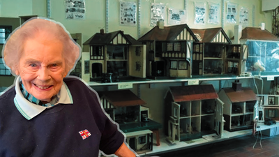 In 1932, an 8-year-old girl was gifted her first doll’s house for Christmas, then came World War 2; now the 101-year-old woman has created a dolls’ house museum