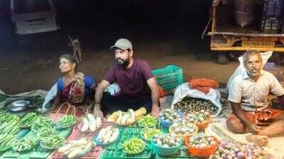 Tamil actor Vimal turns vegetable vendor at hometown market in Tiruchirappalli, wins hearts with down-to-earth gesture amid cheque bounce controversy – WATCH VIDEO | Tamil Movie News