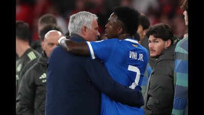 ‘He can control it better’: Jose Mourinho defends Vinicius Junior, urges referees to protect players | Football News