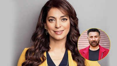 When Juhi Chawla dropped RARE throwback picture with ‘Batwara 1947’ actor Sunny Deol on his 65th birthday in 2021 | Hindi Movie News