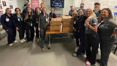 Wyoming pizza shop gets fake 0 order for 18 pizzas, owner donates entire batch to hospital as former employee volunteers to deliver them to emergency room | World News