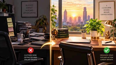 Is Your Desk Blocking Your Promotion? Clear Your Work Desk Clutter to Unlock Career Growth As Per Vastu Expert