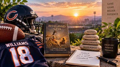 Caleb Williams’ Injury: What the Bhagavad Gita Teaches About Patience When Life Interrupts Your Plans