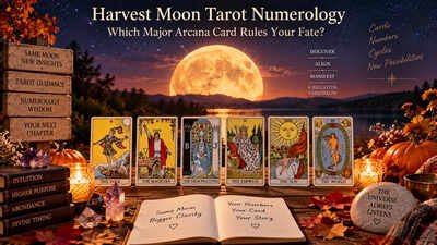 Harvest Moon Tarot Numerology 2026: Which Major Arcana Card Rules Your Fate?
