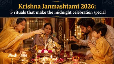 Krishna Janmashtami 2026: 5 rituals that make the midnight celebration special