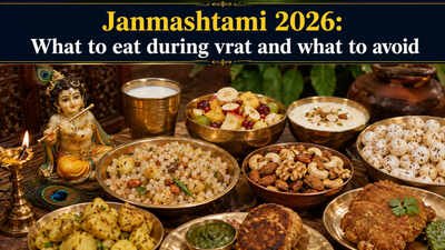 Janmashtami 2026: What to eat during vrat and what to avoid
