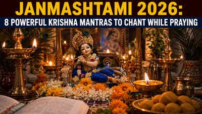 Janmashtami 2026: 8 Powerful Krishna mantras to chant while praying