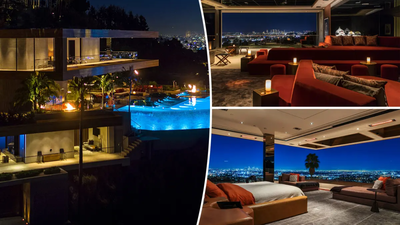 In 2018, billionaire pharma heir Frank Binder paid $33 million for a Hollywood Hills mansion; now the Lenny Kravitz-designed home is listed for $35 million as he builds a $2 billion residential yacht