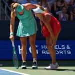 US Open: Mirra Andreeva rushes to injured friend Anastasia Potapova’s aid in touching moment | Tennis News