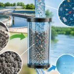 In 2026, researchers turned water-treatment waste into a filter for microplastics; real-water tests removed 86.9% to 97.1% of the particles