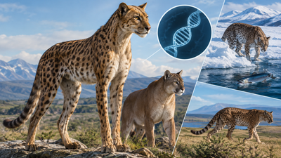 For decades, scientists thought North America had its own cheetah; ancient DNA reveals the extinct cat split from the puma lineage 2.6 million years ago