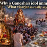 Why is Ganesha’s idol immersed? What visarjan is really saying