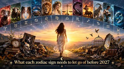 What each zodiac sign needs to let go of before 2027