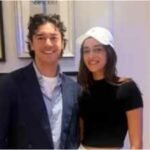 Ananya Panday poses with ‘Off Campus’ star Belmont Cameli at US Open, fans can’t keep calm | Hindi Movie News
