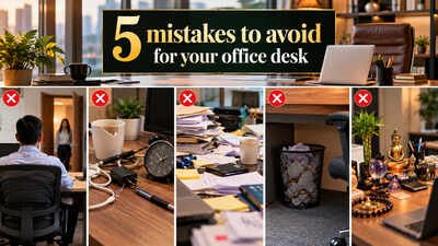 5 mistakes to avoid for your office desk