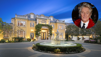 In 1992, Rod Stewart sold his 1925 Los Angeles mansion for $6.25 million; after a two-year restoration and estate expansion, the nearly 6-acre compound sold in two deals totaling $86 million