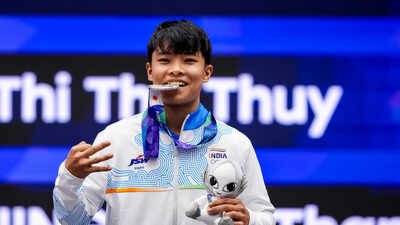 From missing India’s original squad to making history with silver, Roshibina Devi becomes first Indian woman to win three successive Asian Games medals | Asian Games 2026 News