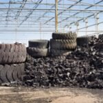 In 2000, California packed 662,700 shredded waste tires beneath an I-880 on-ramp; they cut foundation stress 40%, saved 7,000, and CalRecycle later reported 22 years without repairs or issues
