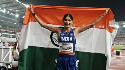 Asian Games: Parul Chaudhary wins second bronze in 5000m after steeplechase medal | Asian Games 2026 News