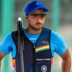 Shapath Bharadwaj survives tense shoot-off to reach trap shooting final at Asian Games | Asian Games 2026 News
