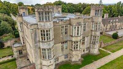 Live like an Elizabethan lord for the price of a London flat: A 440-year-old Grade I-listed Barlborough Hall with 14 acres and 16,000 sq ft of space goes up for auction at £550,000-£600,000