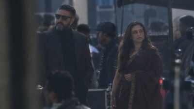 Rani Mukerji and Abhishek Bachchan REUNITE in viral pic from ‘King’ sets; fans say ‘Hope it’s not AI’- PIC |