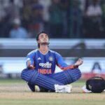 Abhishek Sharma pulls off yoga celebration after smashing fastest T20I century by Indian – WATCH | Cricket News