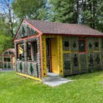 In 1973, Ontario teacher Hank Deverell built his wife a bottle house for her doll collection; about 25,000 glass bottles and 1,750 hours later, it became a roadside attraction