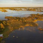 Finland’s coast is still rising after the Ice Age; around the Gulf of Bothnia, 1,730 acres emerge each year, but waterfront owners may not own the new land