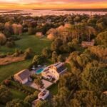 A sea captain built this Nantucket house around 1834; after being moved and restored twice, the 7,000-plus-square-foot home that sold for .5 million is now listed for  million