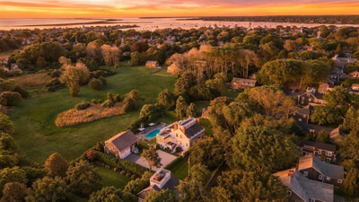 A sea captain built this Nantucket house around 1834; after being moved and restored twice, the 7,000-plus-square-foot home that sold for $9.5 million is now listed for $32 million