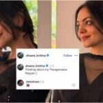 Ahaana Krishna-Nimish Ravi wedding on September 13?; ‘Thankamaana Paiyyan’ post fuels fresh buzz | Malayalam Movie News