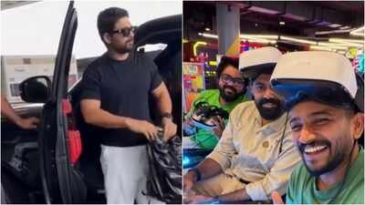 Allu Arjun and Basil Joseph meet again in Mumbai? Arun Anirudhan’s cryptic post sparks AA24 buzz; netizens connect the dots | Malayalam Movie News