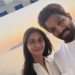 ‘Raaka’ star Allu Arjun wishes wife Sneha Reddy on her birthday with romantic sunset selfie, writes ‘happy birthday cutie’ amid scenic getaway | Telugu Movie News