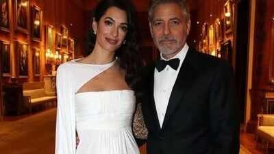 George Clooney and Amal Clooney arrive in Venice ahead of the Venice Film Festival: Actor to be honored at the event﻿ |