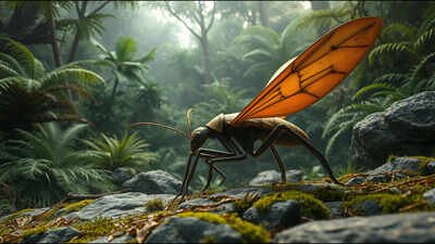 A 324-million-year-old fossil reveals an early insect with paddle-like limbs that lived between water and land before insects conquered Earth |