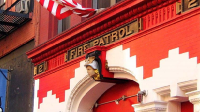 In 2010, Anderson Cooper paid .3 million for a 1906 New York firehouse; he restored its historic exterior and turned the 8,240-sq-ft building into a home while preserving its fire pole