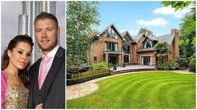 Andrew Flintoff puts £6.75 million Cheshire mansion on market, bought in 2021 from Phil Neville, 4 years after Top Gear car crash; 10,000 sq ft home features 6 bedrooms and 4 floors