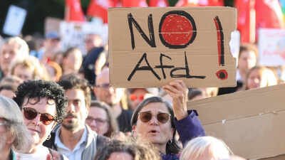 Thousands protest in Germany as far-right AfD eyes first state government since the Nazi Party
