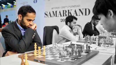 Chess Olympiad: How India’s Arjun Erigaisi suffered biggest Round 1 upset against lower-rated opponent | Chess News