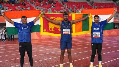 Asian Games: Yashvir Singh wins silver, Rohit Yadav bronze as Rumesh Pathirage takes javelin gold in Neeraj Chopra’s absence | Asian Games 2026 News