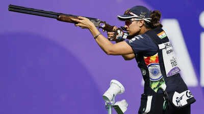India win bronze in women’s skeet team event at Asian Games | Asian Games 2026 News