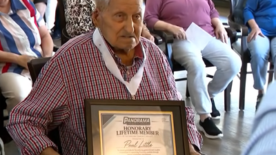 At 98, Iowa man Paul Little finally received his high school diploma 80 years after leaving school in 1946 to support his family﻿ | World News