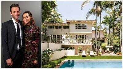 Aubrey Plaza sells Los Angeles home for $4.375M, weeks after welcoming first child with Christopher Abbott; Spanish-style property was listed for $6.5M after husband Jeff Baena died by suicide there | English Movie News