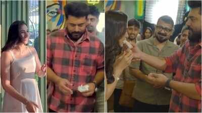‘Bethlehem Kudumba Unit’ star Nivin Pauly welcomes Rukmini Vasanth with Mysore Pak; ‘Toxic’ star joins ‘NP 51’ cast | Malayalam Movie News