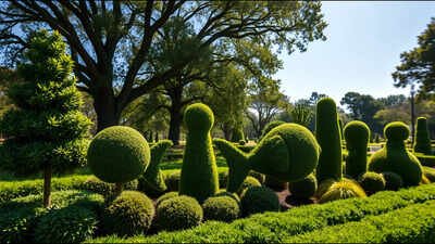Nurseries discarded unwanted plants; Pearl Fryar rescued them and spent decades turning them into a three-acre sculpture garden |