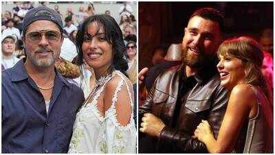 Brad Pitt reveals he briefly lost his girlfriend Ines de Ramon on the dance floor at Taylor Swift and Travis Kelce’s 12-hour Madison Square Garden wedding; guests helped him locate her | English Movie News