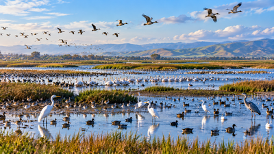 California removed levees from a former dairy farm, turning it back into wetlands where 16,000 waterbirds were counted in one day | World News