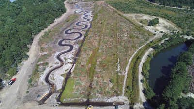 Massachusetts is turning a retired cranberry bog into the final restored link along Red Brook; the project is designed to protect a rare brook trout that moves between freshwater and the ocean