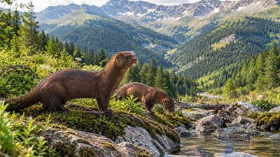 Romania is exploring whether European mink could return to the Carpathians, where the species has disappeared from much of its former range | World News